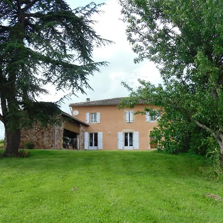 בית נופש Maison Charmante A Puycelsi Avec Piscine Privee Et Jardin Puycelci