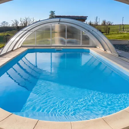 Maison Charmante A Puycelsi Avec Piscine Privee Et Jardin בית נופש
